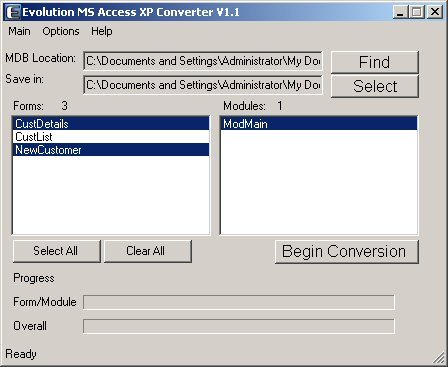 Evolution Screenshot